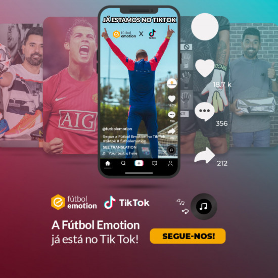 Loja online Fútbol Emotion Portugal - Blogs de futebol - Tiktok Futbol Emotion PT - 1.jpg
